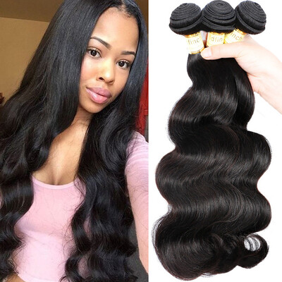

Cexxy Hair Malaysian Virgin Hair Body Wave 3BundlesLot Malaysian Human Hair Extension Virgin Malaysian body wave Hair bundles