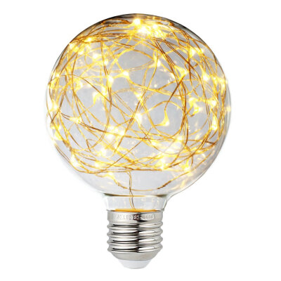 

BOKT Lighting - G95 LED Edison Antique Globe Bulb Декоративная струнная лампа (теплый белый) для праздничных патио Party Wedding Bars