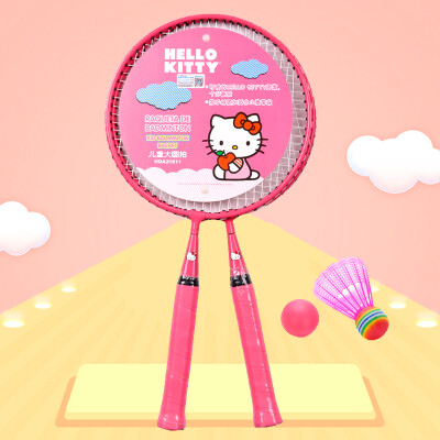 

HELLO KITTY children's toys cartoon badminton rackets female baby fitness outdoor Hello Kitty children's toys HDA21611 pink