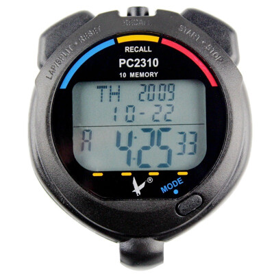 

Tianfu stopwatch three rows of professional sports timer sports training running table waterproof multi - functional timing PC2310