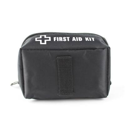 

PAOMOTORING Home Car Outdoor Hiking Survival First Aid Kit Emergency Medical Bag 22 Pcs Black