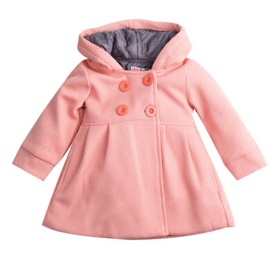 

Cute BabyC Winter Warm Wool Blend Snowsuit Pea Coat Outerwear Jacket Clothes