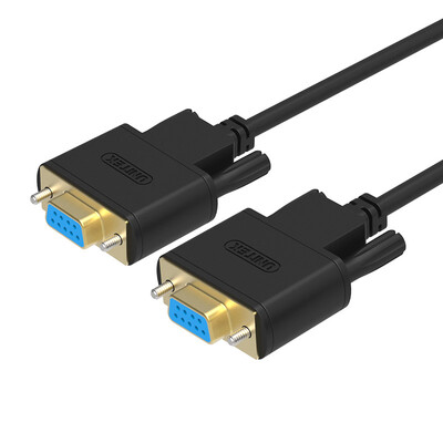 

Преимущества (UNITEK) Y-C713ABK DB9-контактный последовательный порт женский удлинительный кабель Последовательный кабель 5 метров DB9 отверстие для отверстия COM-порт удлинительный кабель RS232