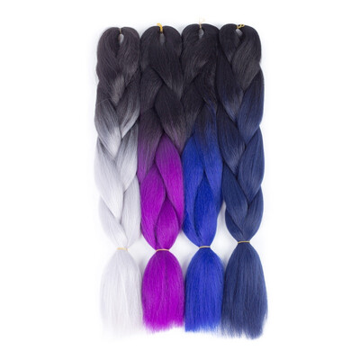 

mirras mirror 3pcslot Ombre Jumbo Braid 26in Hair Extensions Synthetic Crochet Hair Extensions Two Tone Color Kanekalon Hair