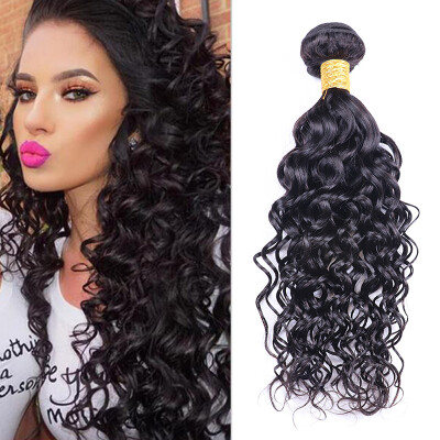 

Indian virgin human hair Water Wave bundles Indian Virgin Hair Ocean Wave 3pcs Indian Curly Wet and Wavy Human Hair Extensions