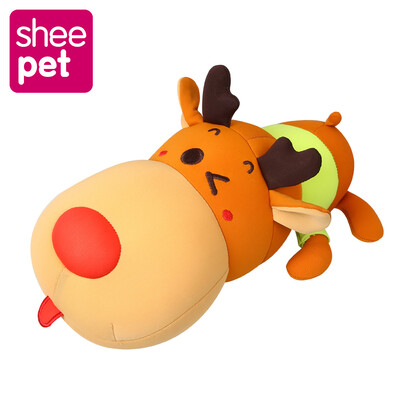 

23cm Kawaii Deer Plush Doll Stuffed Toys 4 Colors Big Head Deer Dog Kids Love Gift