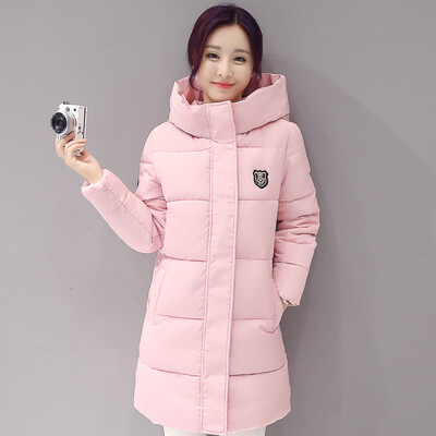 

Women 's cotton coat 2017 new women' s autumn and winter jacket down jacket students in the long cotton clothing 8665