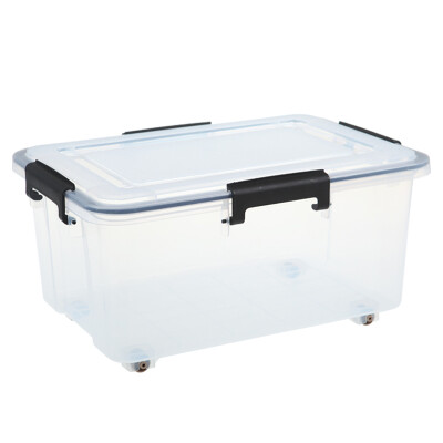 

Plastic storage storage box thickened car sealed storage box medium 23L