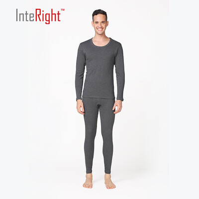 

Men &39s cotton round neck underwear deep horse gray XXL