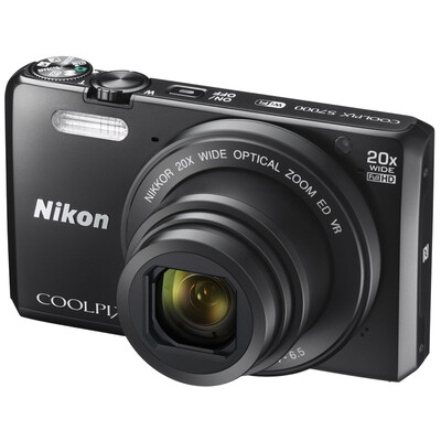 

Nikon (Nikon) Цифровая фотокамера COOLPIX S7000 черного цвета (16,02 миллиона эффективных пикселей 20 раз светит обратно в CMOS 3-дюймовый экран широкополосного WIFI шириной 25 мм)