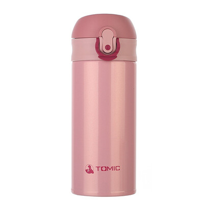 

TOMIC insulation cups stainless steel ladies ladies water cups portable leak-proof kettle 1BBS1225 peach powder