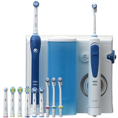 

Braun Oral B OC20 Центр ухода за полостью рта электрическая зубная щетка с ирригатором для чистки зубов