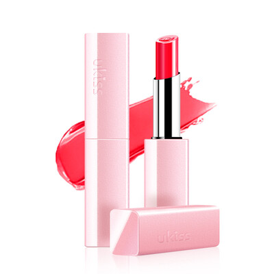 

Youke Si ukiss Afternoon Tea Light Glaze Lipstick 09 caramel chocolate lip gloss lip balm lipstick moisturizing moist&moist