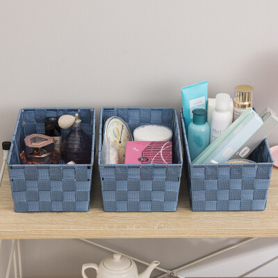

Ou Run Zhe knitting storage basket mini version cloth storage basket debris box 10cm 5 loaded