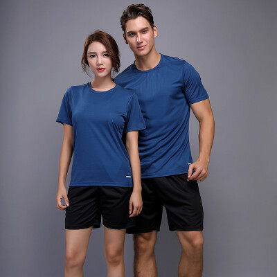 

Panther Running Sportswear Set Men & Women Short Sleeve Summer Couple Leisure Fitness Running Sportswear Large Size Comfortable Home Apparel