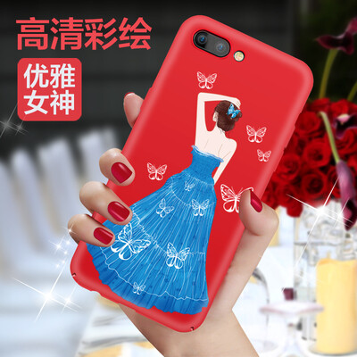 

Mo Fan oppor11 mobile phone shell oppo r11t protective sleeve female models all-inclusive drop hard shell three-dimensional embossed personality new creative butterfly dream