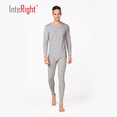 

INTERIGHT men &39s elastic round neck printing underwear
