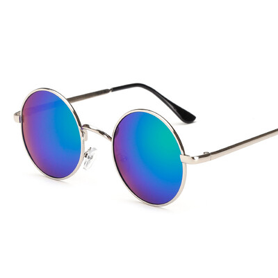

2017 Fashion new polarized sunglasses retro round sunglasses men and women glasses fashion round polarized sunglasses