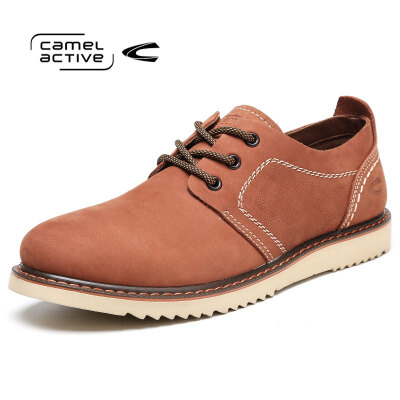 

Camel Active Wild lace casual shoes trendy fashion men 's red brown 41