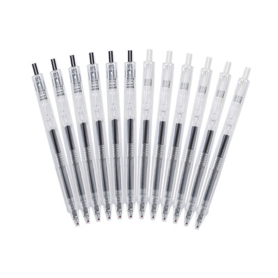

Morning Light &G Original Flavor Series 05mm Press Bullet Neutral Pen Pen Pen 12Box AGPH5601