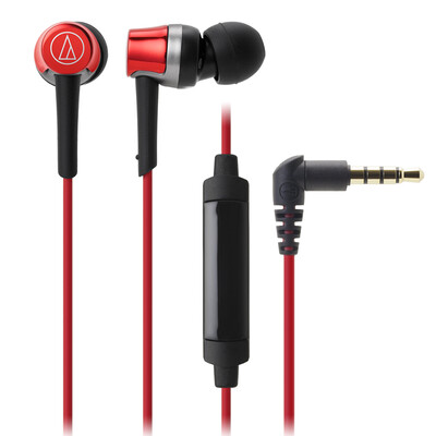 

Audio-technica ATH-CKR30IS Wire with Earphone Earphone Red