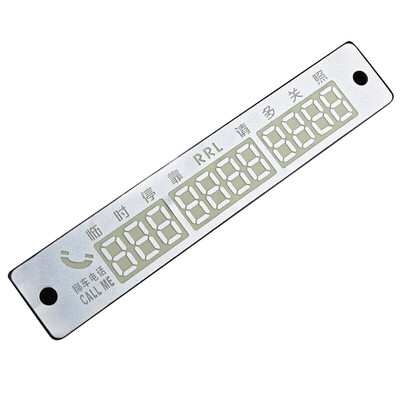

Huashi Auto Accessories Luminous Stop Signs Mobile Phones Cars Temporary Parking Cards Phone Numbers Message Parking Car Cards Modified Special Car Accessories Luminous Blue