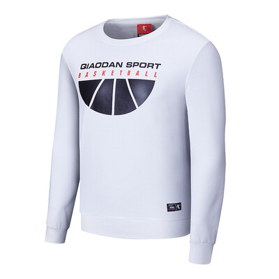 

Qiaodan Men s Tops Sports Hooded Sweater Casual Male Tops XWD3371109 Deep Gray Gray