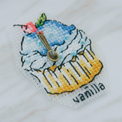 

embroider DIY DMC Cross stitch,Sets For Embroidery kits Refrigerator magnet factory direct sale