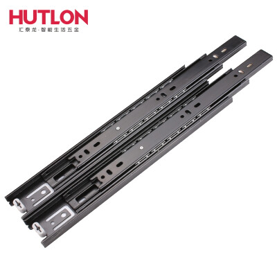 

Hutlon drawer rail three-track thickened ball mute track DS-383-20