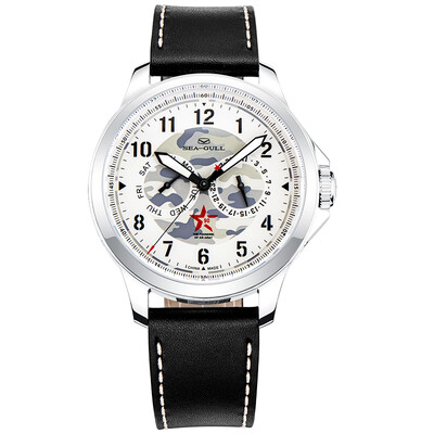

Seagull watches the 90th anniversary of the army&39s "building the military cause" official cooperation automatic mechanical watch men&39s watch luminous waterproof watch R1927 standard models