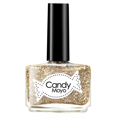 

Candy Moyo Nail Polish Flax Gold Daylade Nail Polish 8ml (French raw materials are fast and easy to decolorize gradient gold)