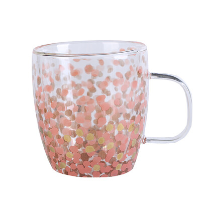 

A Ting Double-wall Glass Coffee Cup 12 oz In Gift Box