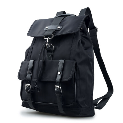 

New men's backpack backpack fashion students waterproof nylon bag leisure laptop bag8860