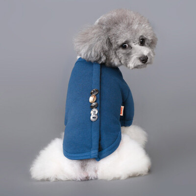 

Huayuan pet (hoopet) dog clothes autumn and winter clothing Teddy doll clothes pet clothes two footwear primer shirt