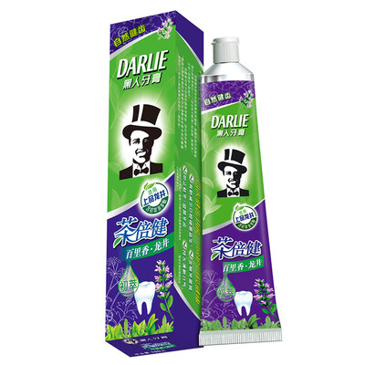 

Черный (Darlie) Зубная паста чай ЗДОРОВЬЕ 140г (тимьян Лунцзин)