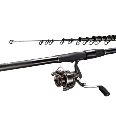 

Northern squid rock fishing super hard 5th hand sea dual-use long section sandpiper set Ramer 36 meters fishing rod with 30