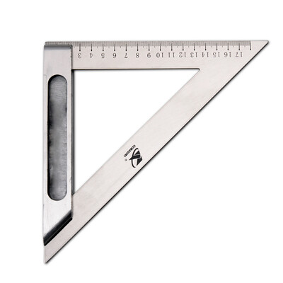

Kraft Weil Stainless Steel Triangle Ruler Tool Ruler RC3200B