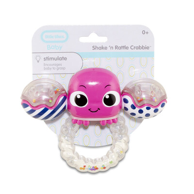 

Little Tikes (Little Tikes) кровать колокол погремушка маленьких крабов развивающих игрушек погремушка розового 640803E4C американской бренд