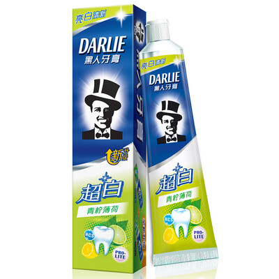 

Black DARLIE ultra-white toothpaste 140g lime mint new&old packaging random release