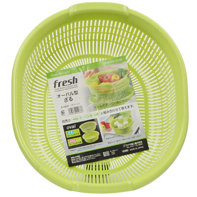 

【Jingdong Supermarket】 SANADA imported kitchen wash basket basket drain basket basket green