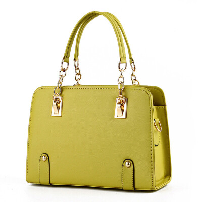 

Brand New 2016 candy color handbag Women leather handbags Fashion Women shoulder bags chain tote bag evening bag