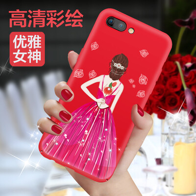 

Mo Fan oppor11 mobile phone shell oppo r11t protective sleeve female models all-inclusive shatter-resistant hard shell three-dimensional embossed personality of the new creative powder Dai