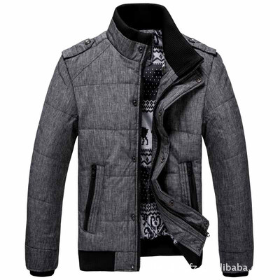 

Middle - aged men 's cotton coat thickening jacket old cotton jacket