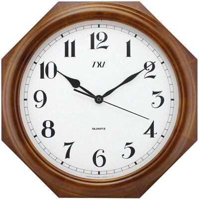 

Wooden Wall Clock Quiet Silent Clock Wood Classic Large Roma Numeral Desktop Clock 16 Inch Needle Battery Operated Clock