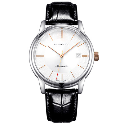 

Seagull (SeaGull) watches business and leisure series of automatic machinery lovers table men and women white gold plate D817.405