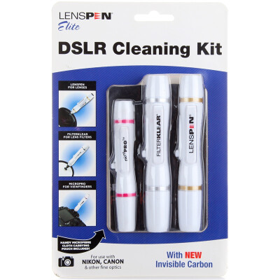 

LENSPEN NDSLRK-1-W Lens Pen 4 in 1 Professional Care Set Wipers Lens Filter Cleaner Pen Cleaning Kit