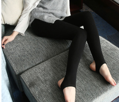 

Autumn flesh-colored leggings pants women wear thin velvet thick legs Korean Korean autumn and winter foot tattoo artifact color a