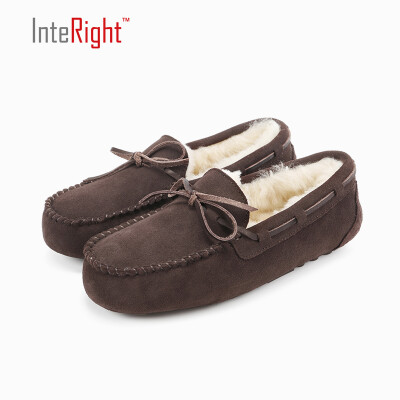 

INTERIGHT women's warm casual shoes, flattie