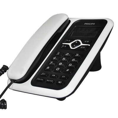 

Philips (PHILIPS) CORD020 Caller ID телефон без батареи / Проводные стационарные дома / бизнес-офис телефон (черный)