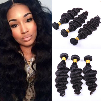 

Peruvian Virgin Hair Loose Deep 4 Bundles 8A Grade Peruvian Loose Deep Unprocessed Wet And Wavy Peruvian Loose Curly Virgin Hair